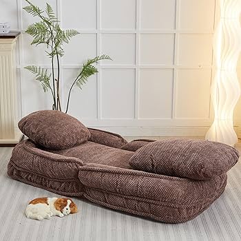 Amazon.com: 69.29'' Foldable Floor Chair Bed, Modern